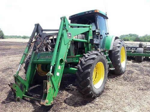 1999 Used John Deere 7410 Tractor parts.