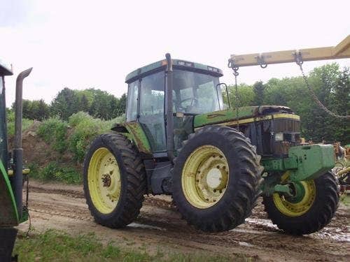 Used John Deere 7410 Tractor parts.