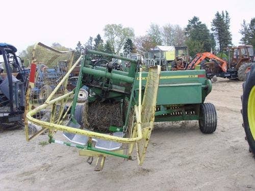 Used John Deere 7410 Tractor parts.