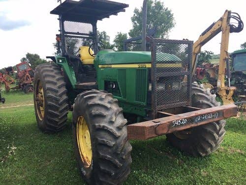 Used John Deere 7410 Tractor parts.