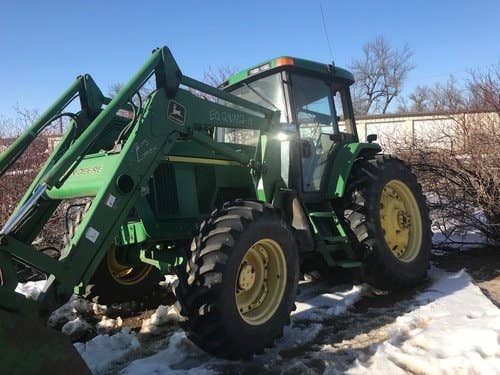Used John Deere 7410 Tractor parts.