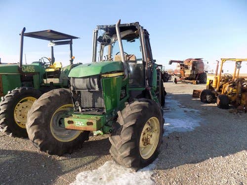 Used John Deere 7410 Tractor parts.