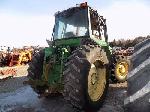 Used John Deere 7410 Tractor parts.