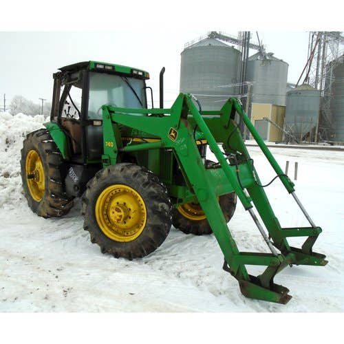 Used John Deere 7410 Tractor parts.