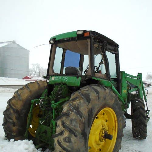 Used John Deere 7410 Tractor parts.