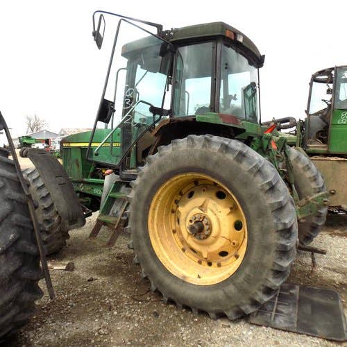 Used John Deere 7410 Tractor parts.