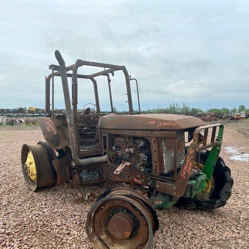 Used John Deere 7410 Tractor parts.