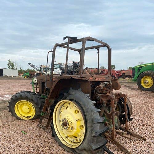 Used John Deere 7410 Tractor parts.