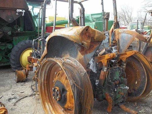 2007 Used John Deere 7420 Tractor parts.