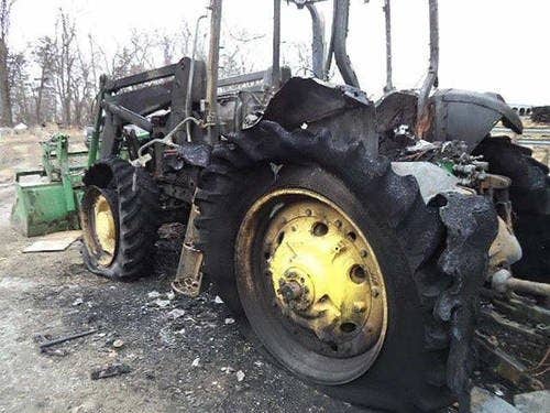 2003 Used John Deere 7420 Tractor parts.