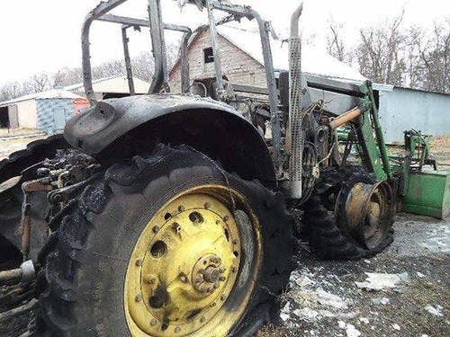 2003 Used John Deere 7420 Tractor parts.