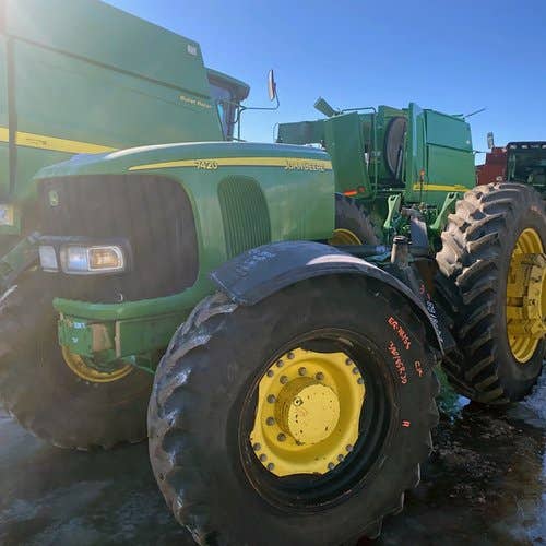 2007 Used John Deere 7420 Tractor parts.