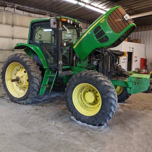 Used John Deere 7430 Tractor parts.