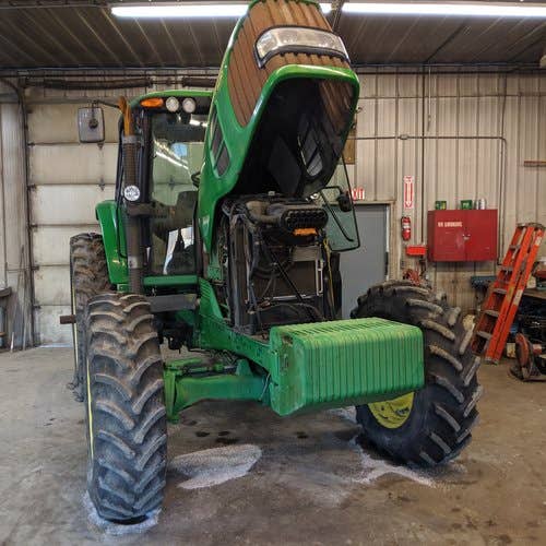 Used John Deere 7430 Tractor parts.