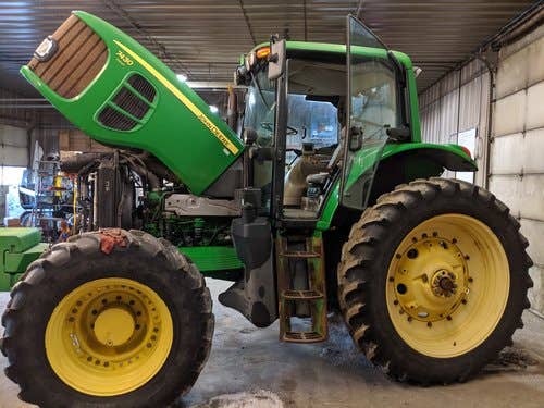 Used John Deere 7430 Tractor parts.