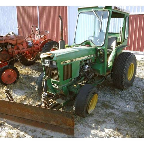 Used John Deere 750 Tractor parts.