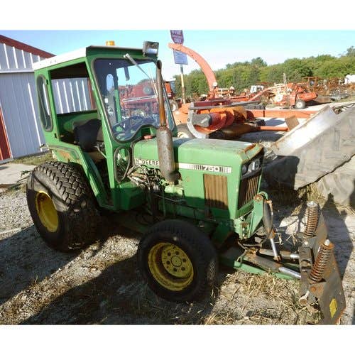 Used John Deere 750 Tractor parts.