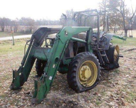 2000 Used John Deere 7510 Tractor parts.