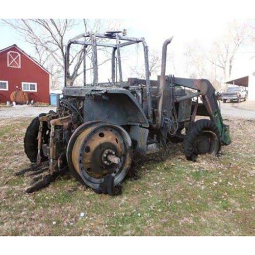 2000 Used John Deere 7510 Tractor parts.