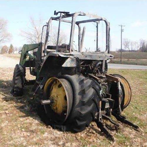 2000 Used John Deere 7510 Tractor parts.