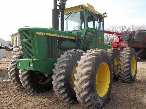 Used John Deere 7520 Tractor parts.