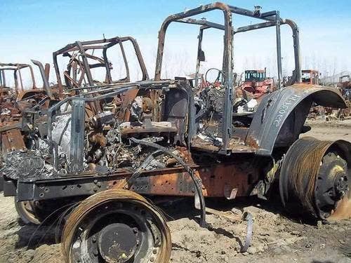 2007 Used John Deere 7520 Tractor parts.