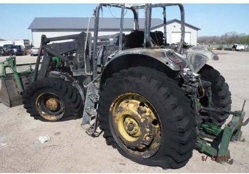 2003 Used John Deere 7520 Tractor parts.