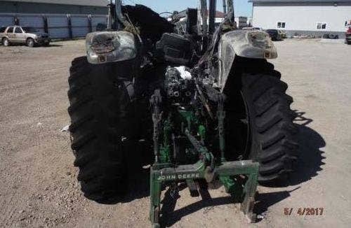 2003 Used John Deere 7520 Tractor parts.