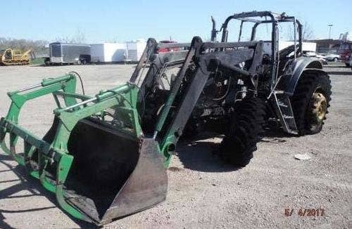 2003 Used John Deere 7520 Tractor parts.