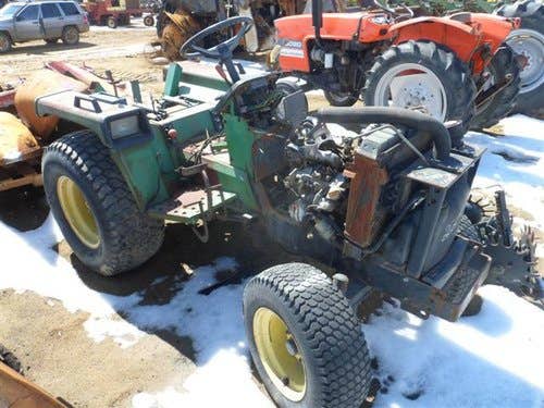 Used John Deere 755 Tractor parts.