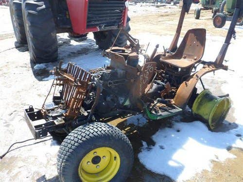 Used John Deere 755 Tractor parts.