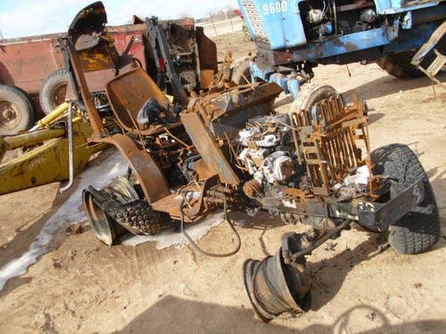Used John Deere 755 Tractor parts.
