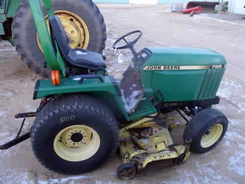 Used John Deere 755 Tractor parts.