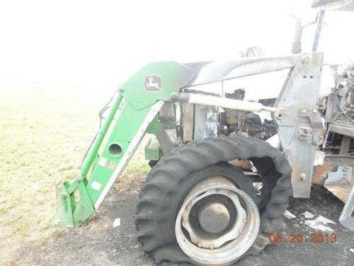 1996 Used John Deere 7600 Tractor parts.