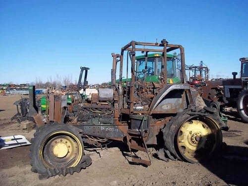 1995 Used John Deere 7600 Tractor parts.