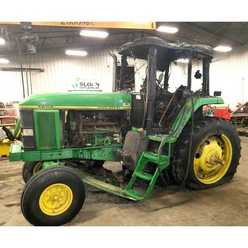 Used John Deere 7600 Tractor Parts Used John Deere 7600 Tractor Parts