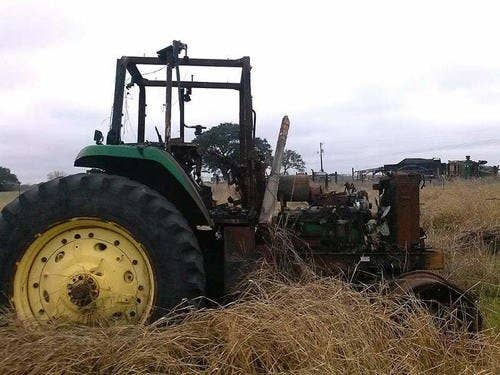 Used John Deere 7610 Tractor parts.