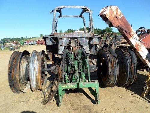 1998 Used John Deere 7610 Tractor parts.
