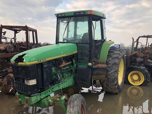 Used John Deere 7610 Tractor parts.