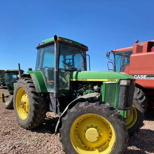 Used John Deere 7610 Tractor parts.