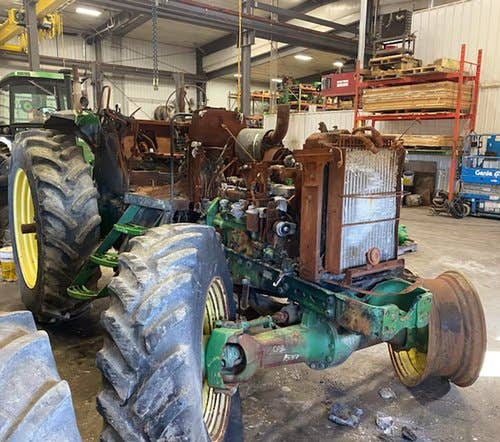 2001 Used John Deere 7610 Tractor parts.