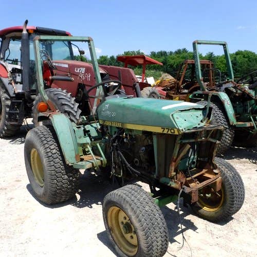 Used John Deere 770 Tractor parts.