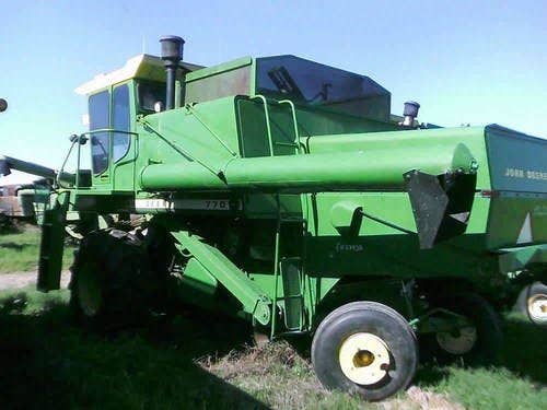 Used John Deere 7700 Combine parts.