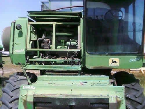 Used John Deere 7700 Combine parts.