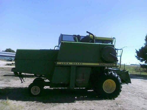 Used John Deere 7700 Combine parts.