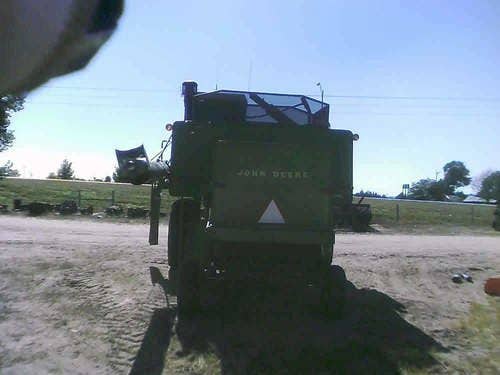 Used John Deere 7700 Combine parts.