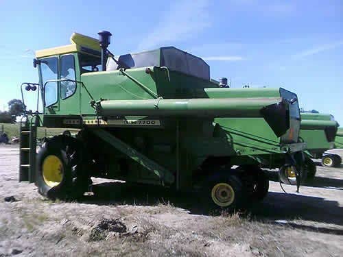Used John Deere 7700 Combine parts.