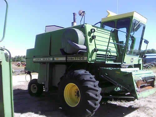 Used John Deere 7700 Combine parts.