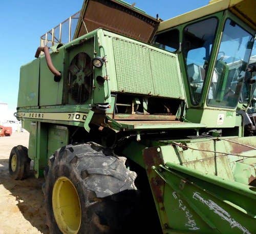 Used John Deere 7700 Combine parts.