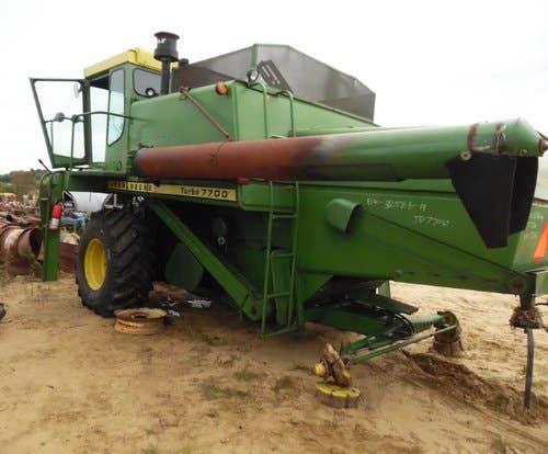 Used John Deere 7700 Combine parts.